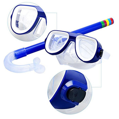 Kinder Taucherbrille Maske Anti-Beschlag Schnorchelset Schwimmen UK