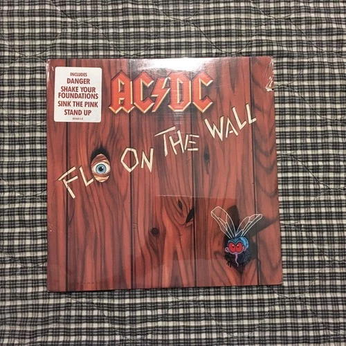 AC/DC Fly On The Wall ATLANTIC 1985 SEALED vinyl LP w/hype 81263-1-E