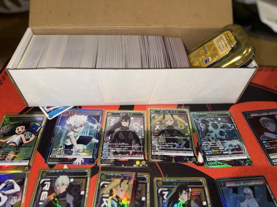 Union Arena JP Bulk Lot 500+ Cards HxH Bleach FMA Kaiju No.8 + 49 R + 9 SR - Image 3 of 3