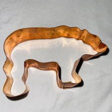 Cortador de galletas de cobre Martha by Mail logotipo de abeja de oso grande Arca de Noé Zoo Stewart