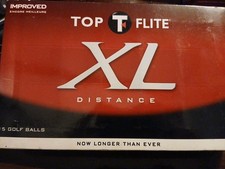 Top Flite XL Distance 15 Pack Gold Balls Sealed Pack
