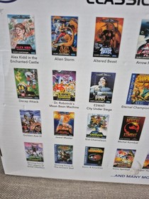 Atgames Sega Mega Drive Mini Classic Console Boxed 81 Games - Great Condition