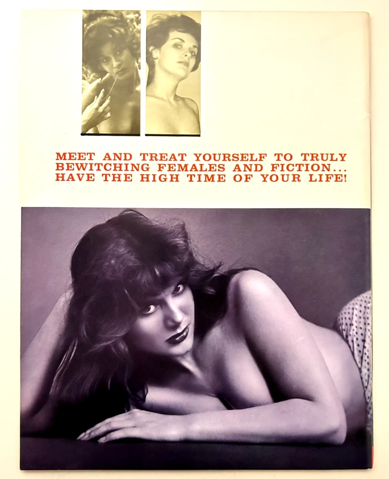 VTG High Time Magazine NO. 4 1961 Pinups Models Sidney Turner Short Story VG+ - Image 2 of 2