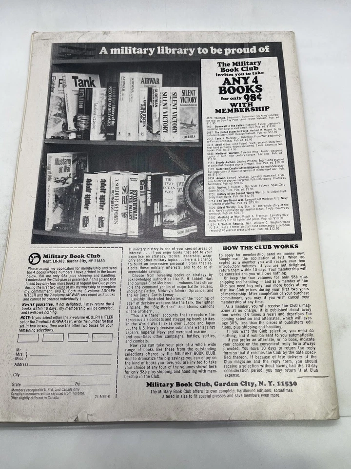 Air Combat Magazine May 1977 Vol 5 No 3 TBD Devastator Spanish Navy Harriers - Image 3 of 3