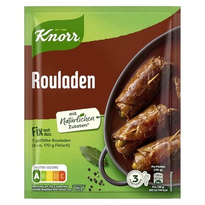 Knorr Fix Rouladen 10x31g , Kurzes MHD Mai-Juni 2026 , bitte beachten !