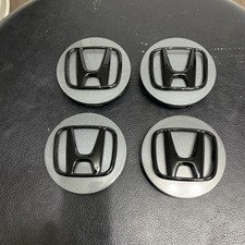 H0nda Wheel Center Cap Oem Grey And Black Logo Set Of 4pcs 44742