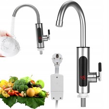 LED Elektrisch Wasserhahn Sofort Heizung Durchlauferhitzer Armatur Küchearmatur