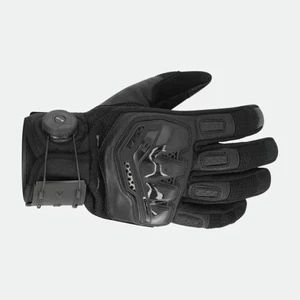 Richa Bodyguard Motorcycle Gloves Short Cuff Summer Mens Black
