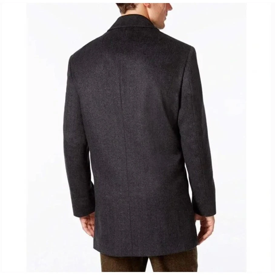 Lauren Ralph Lauren Jake Coat 44R Wool Blend Black / Dark Gray  Preppy Academia image 10