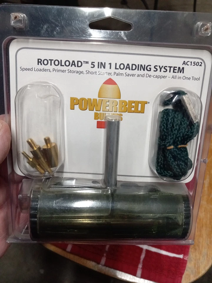 Powerbelt Rotoload 5-in-1 Loading System Bullet Loader Starter AC1502  - Image 3 of 3