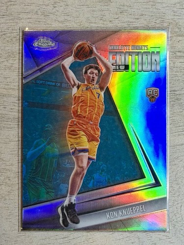 2025-26 Topps Chrome Update Kon Knueppel RC Rookie New Edition Refractor
