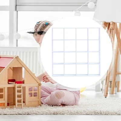 Étagère miniature pour maison de poupée à l'échelle 1:12, bibliothèque - Photo 1/4
