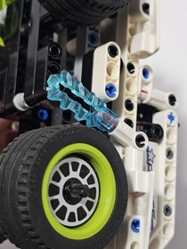 Lego Technic Model Police: Police Interceptor 42047 Loose Incomplete Toy Car 