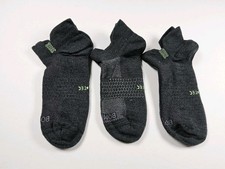 Bombas Hex-Tec Athletic Ankle Socks Lot Of 3 Pairs Size M