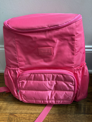 Fit + Fresh Pink Insulated Backpack Cooler