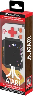 My Arcade - DGUNL-7134 Atari Pixel Pocket Pro Portable Handheld Gaming System [N