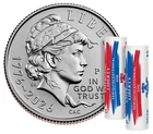 Semiquincentennial Dime 2026 2 Rolls (P)&(D)- Emerging Liberty