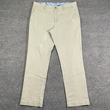 Tommy Bahama Pants Mens 34x30 Brown Boracay 5-Pocket Stretch Tencel Blend Casual