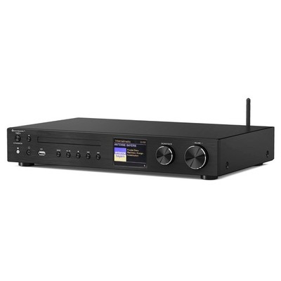 Soundmaster ICD4350SW Netzwerkplayer Internet WLAN LAN DAB+ CD USB MP3 App TV