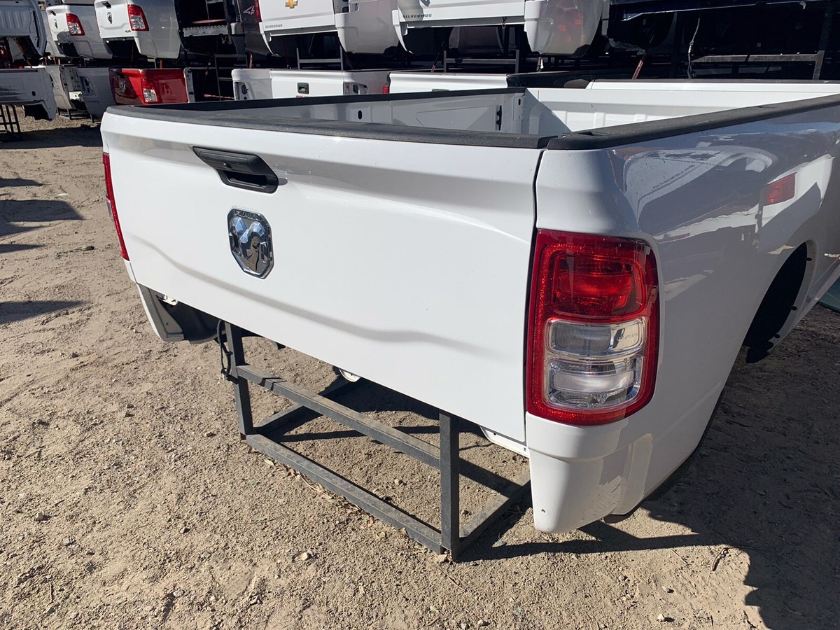 2019-2023 Dodge Ram 8' Long Bed Pickup Box Truck Bed White NTO