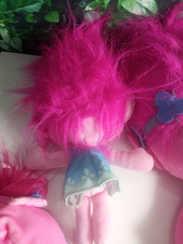 Trolls Dreamworks Branch, Poppy Stuffed Animal Plush Lot of 3 - Picture 4 of 8