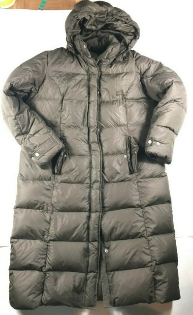 eddie bauer long down coat