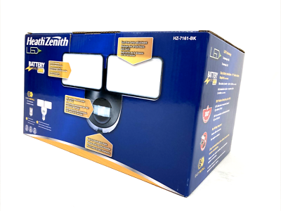 Heath Zenith 2-Light LED Battery Powered 180° Motion Security
