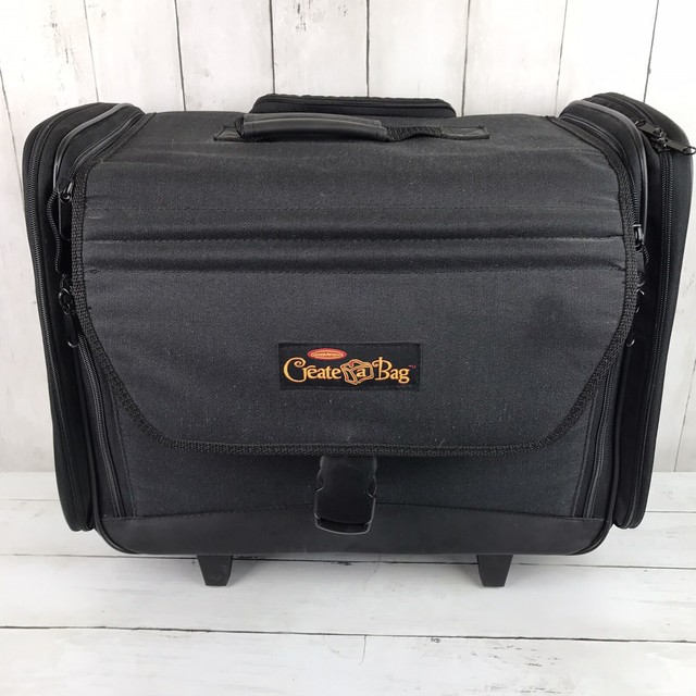 scrapbooking rolling tote