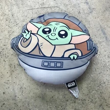 STAR WARS MANDALORIAN BABY YODA PILLOW JAY FRANCO & SONS,INC - Cute! Fast Ship!
