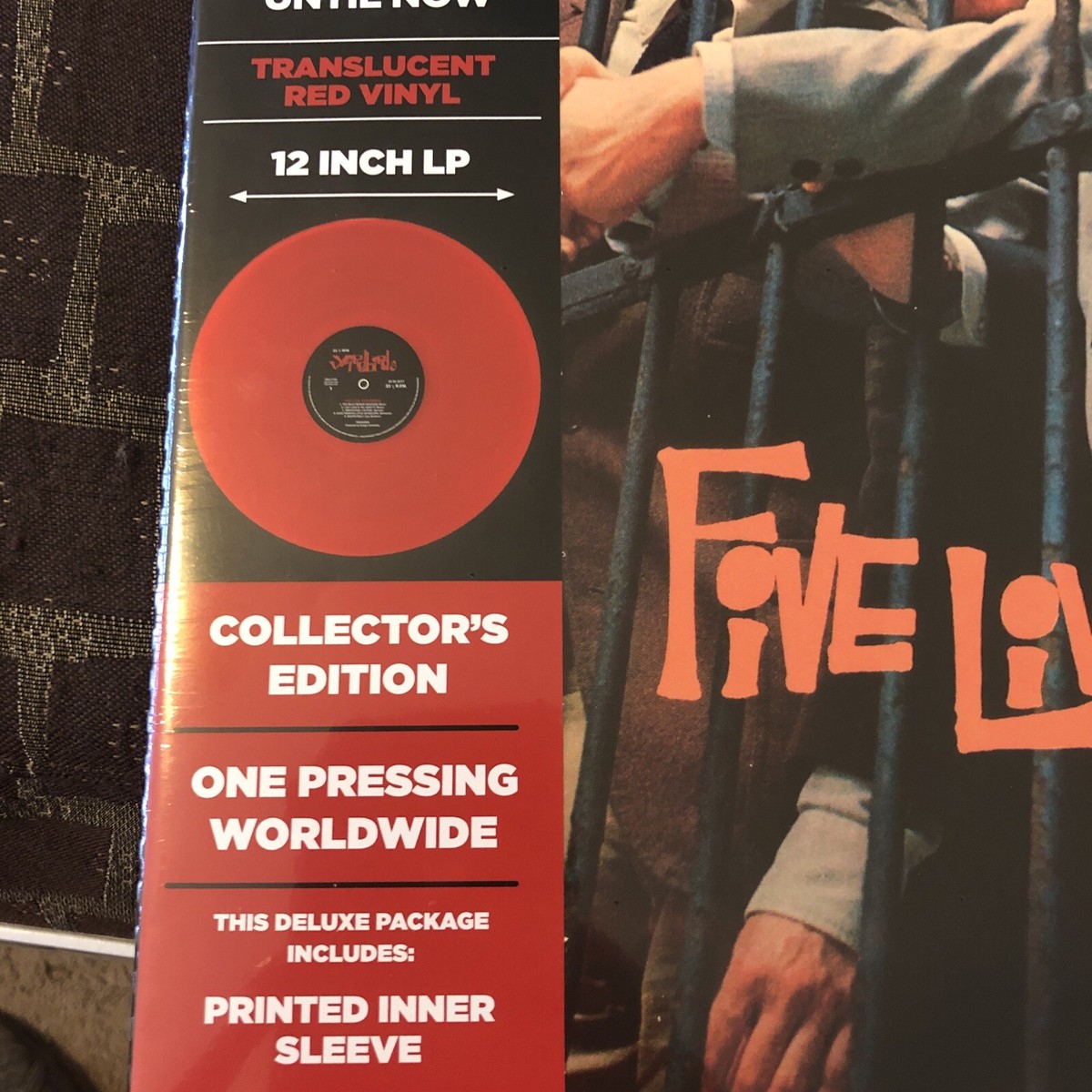 Yardbirds - Five Live Yardbirds Limited Red Color Vinyl LP RSD