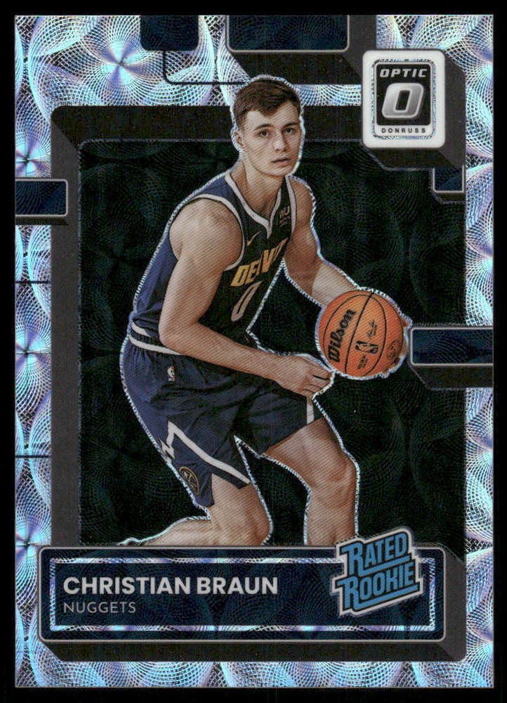 2022-23 Donruss Optic Christian Braun #238 Premium Limited to 249