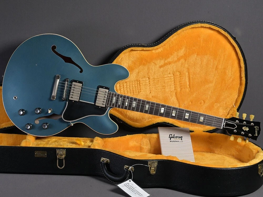 Gibson ES 335 1964 M2M Murphy Lab Heavy Aged Pelham Blue
