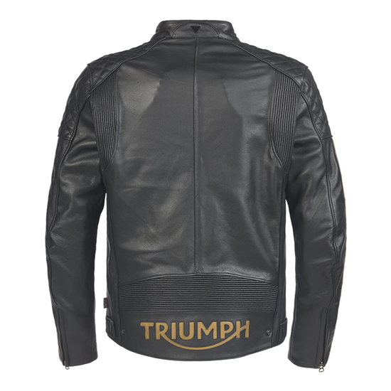 Triumph BRADDAN SPORT JACKET BLACK GOLD Größe L Retourware