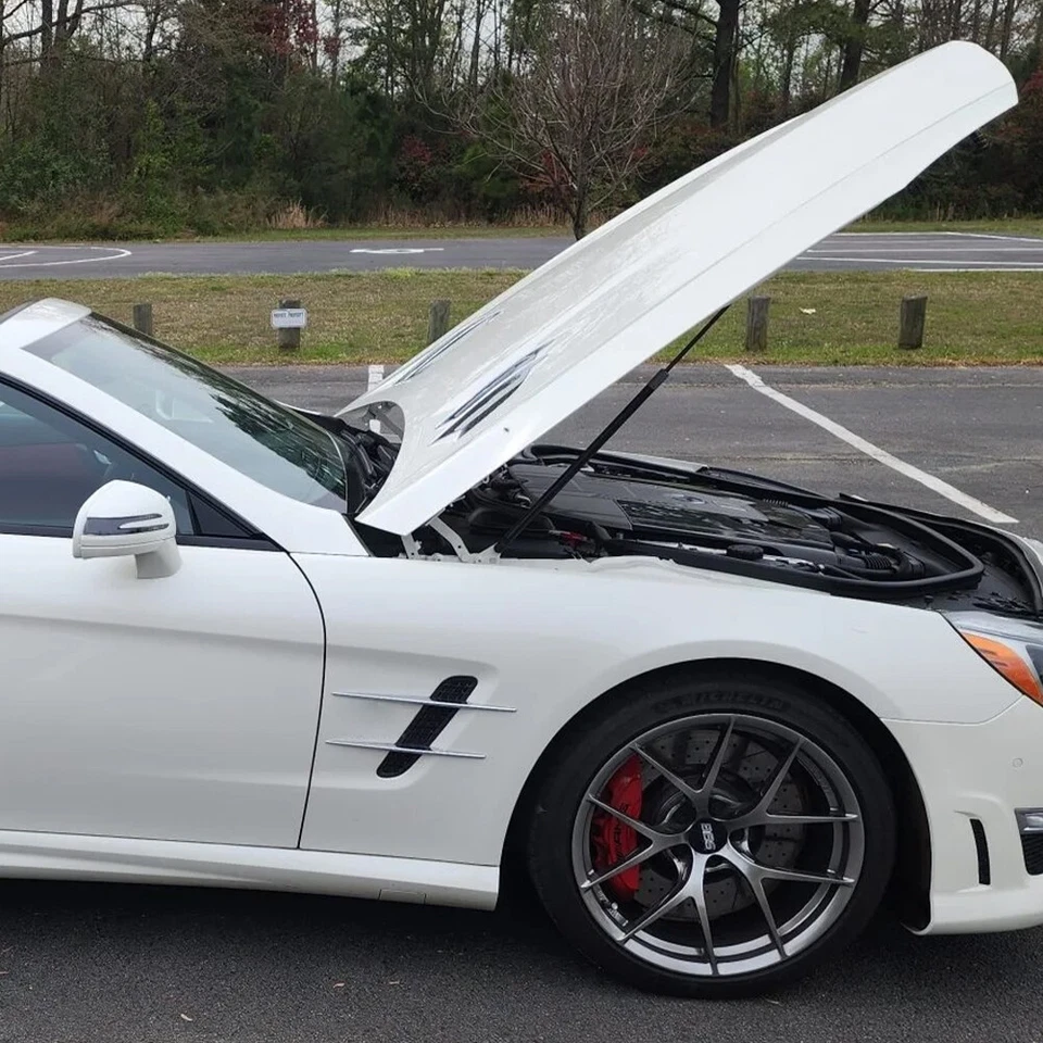 For Mercedes-Benz SL400 SL450 SL500 SL550 Front Hood Lift Supports Struts Shocks - Изображение 4 из 4