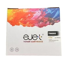 2PK TN660 Toner Cartridge Black HL-L2300D MFC-L2700DW  More Models
