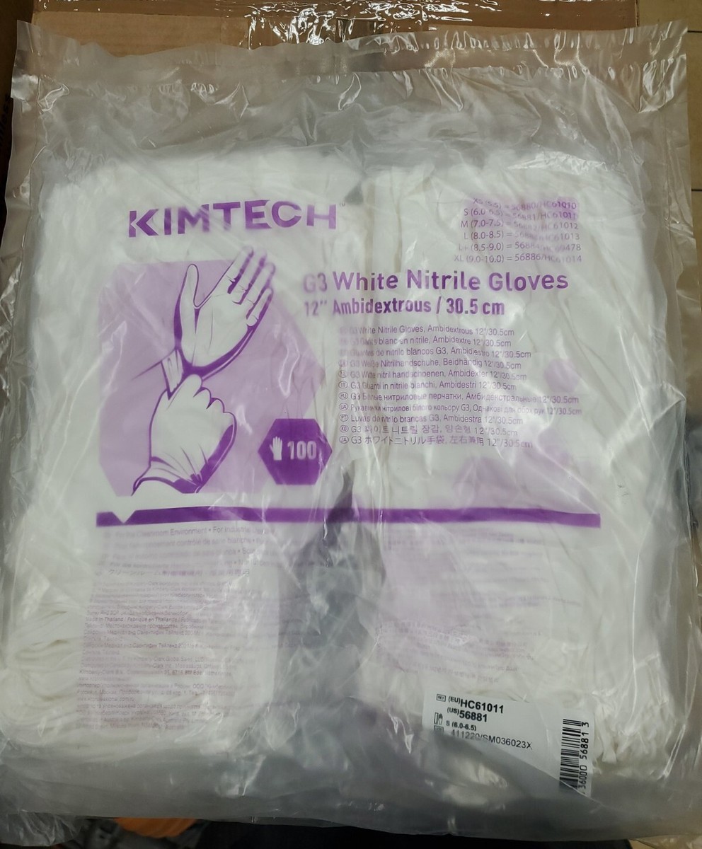 小物 kim Kimtech - Kimtech™ G3 White Nitrile Gloves