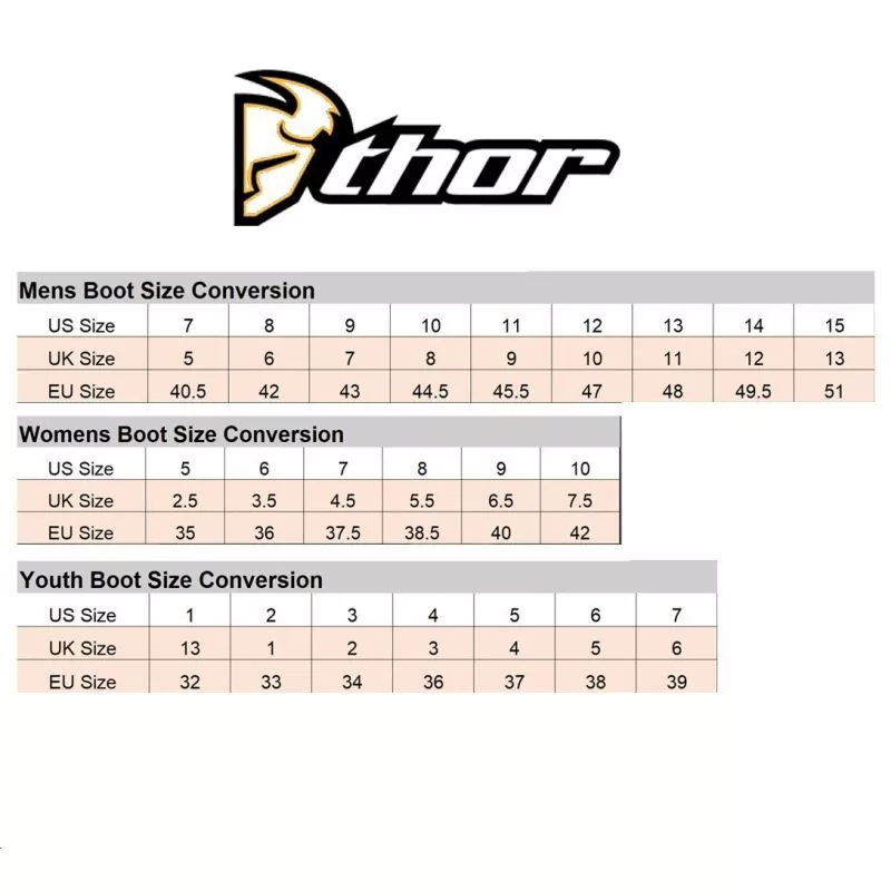 Botas Thor Blitz XR ATV Motocross Offroad Hombre - Elige Talla y Color Foto 2 de 4