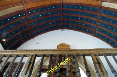 Photo 6x4 Looking up in Rycote Chapel Tiddington/SP6504 An historic fift c2014