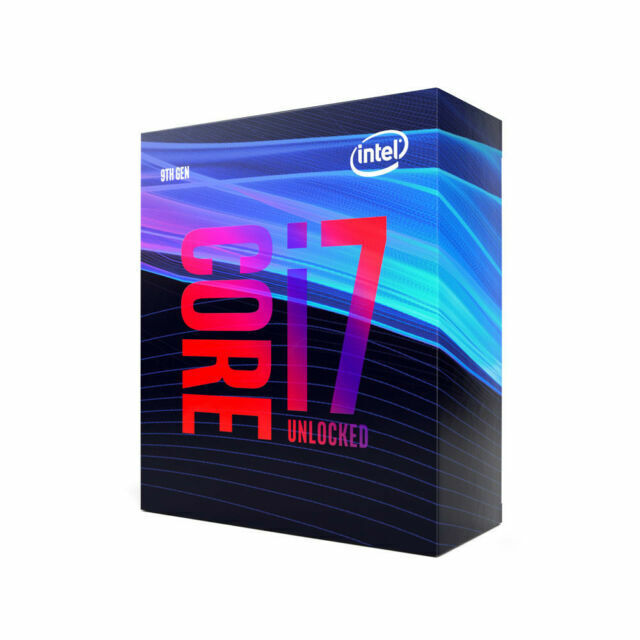 新品 未開封 Intel core i7-9700K CPU