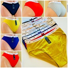 6-12 Women's Bikini Long Leg High cut Panties Undies Cotton Underwear 6135 S-2X