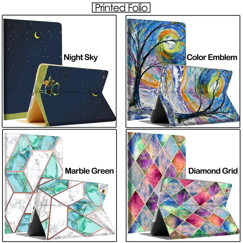 Чехол для iPad 9,7 Air 5 4 3 2 1 5 6 7,9 10,2 10,5 10,9 откидной чехол Paris Night - Изображение 4 из 4