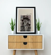 Andy Warhol, Original Hand-signed Lithograph with COA & Appraisal of $3,500