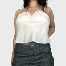 Victorias Secret Gold Label Vintage Satin Camisole