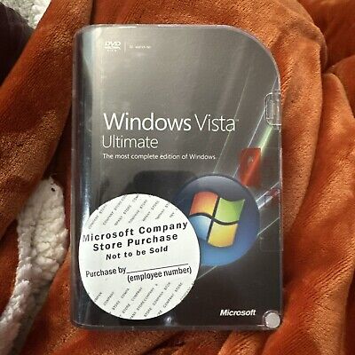 Microsoft Windows Vista Ultimate Full 32 & 64 Bit Genuine Microsoft Windows Vista Ultimate Full 32 & 64 Bit Genuine