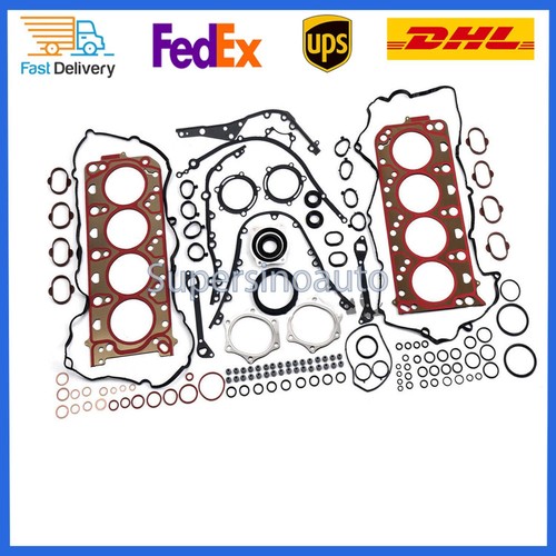 New Engine Overhaul Rebuild Gasket Kit For Porsche Cayenne Panamera GTS
