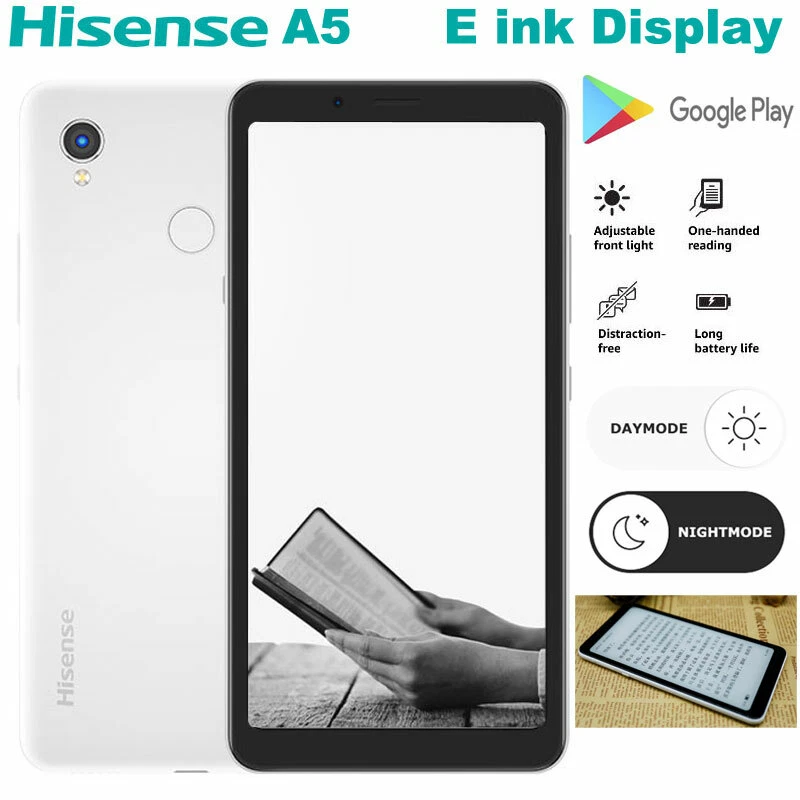 スマートフォン本体 A5 Pro CC E-ink Hisense社-スマートフォン,a5 pro,cc,5.84インチ,カラーインク