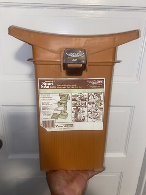 fenwick tackle box seat NICE VINTAGE FENWICK WOODSTREAM 9050 TACKLE BAIT BOX SPORT SEAT