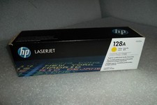 HP 128A Toner Cartridge Yellow 1,300 Page Yield for HP CM1415 CP1525 CE322A NEW