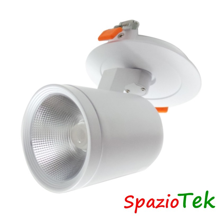 Faretto da incasso LED 30W Led faro fascio proiettore ORIENTABILE 180° x loccali