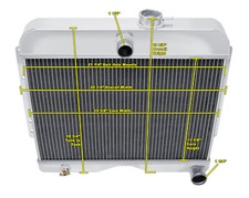 3 Row Discount Champion Radiator For 1946 47 48 49 50 51 1952 Willys 4-63 Pickup 3 Row Discount Champion Radiator For 1946 47 48 49 50 51 1952 Willys 4-63 Pickup